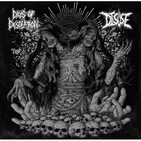 DAYS OF DESOLATION / DISUSE – Split 10″