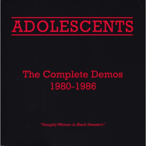 Adolescents - The Complete Demos 1980-1986 LP