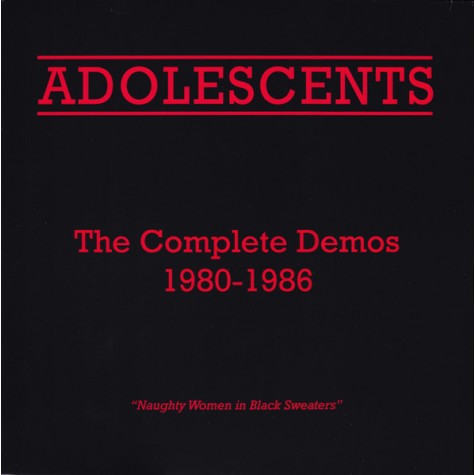 Adolescents - The Complete Demos 1980-1986 LP