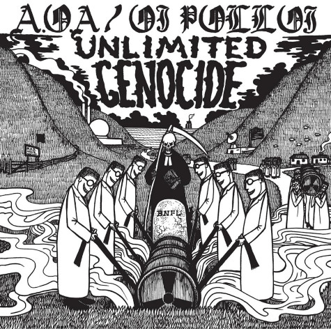 A.O.A. / Oi Polloi - Unlimited Genocide - Split LP