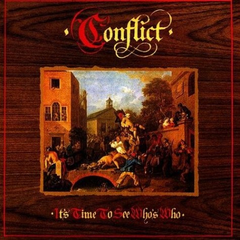 CONFLICT - It's Time To See Who's Who LP