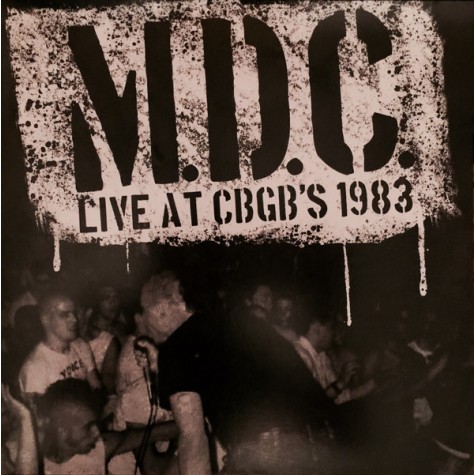 MDC - Live at CBGB's 1983 LP