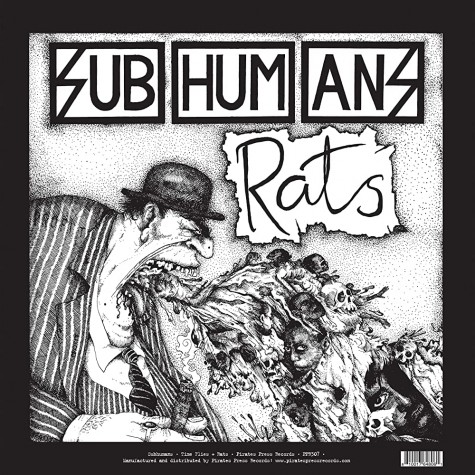 Subhumans - Time Flies + Rats LP