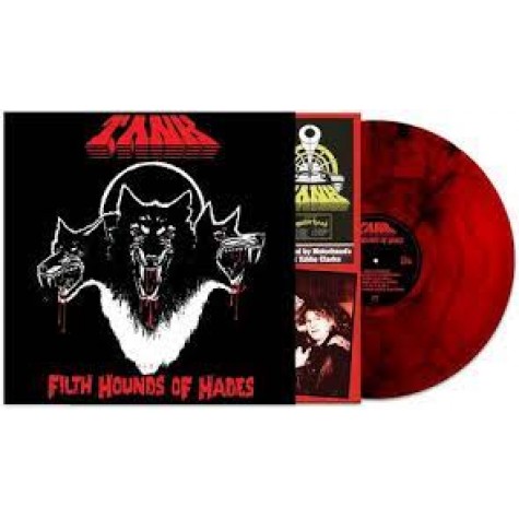 Tank - Filth Hounds of Hades (red splater) LP Tank - Filth Hounds of Hades (red splater) LP