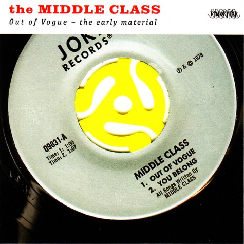 Middle Class - Out of Vogue - The Early Material LP