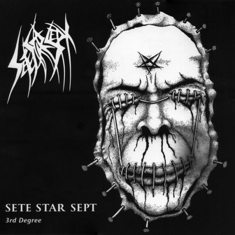 Unholy Grave / Sete Star Sept ‎- Split LP