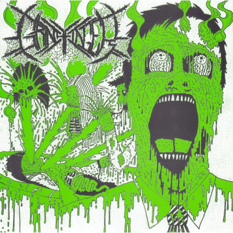 Grinchfinger / Violent Gorge - split 7"