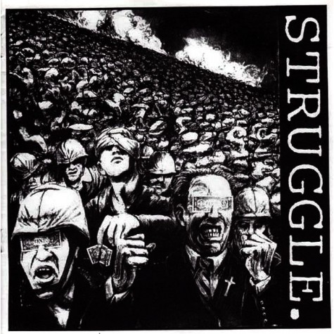 Struggle. - S/T 7"