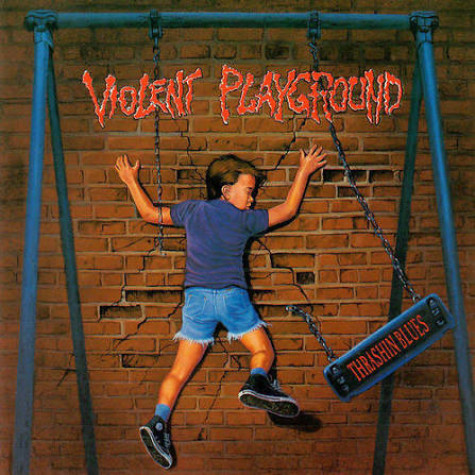 Violent Playground- Thrashin Blue CD Violent Playground- Thrashin Blue CD