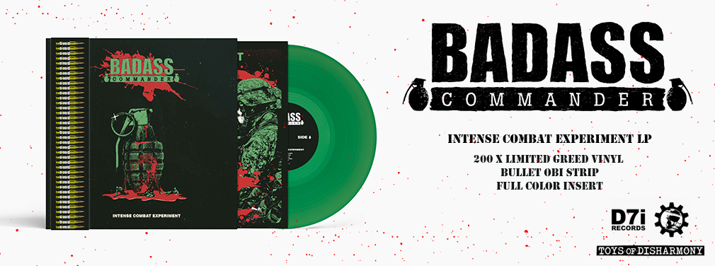 Badass Commander - Intense Combat Experiment LP