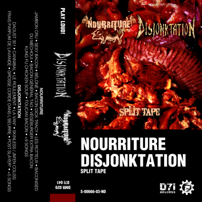 Nourriture / Disjonktation - split TAPE